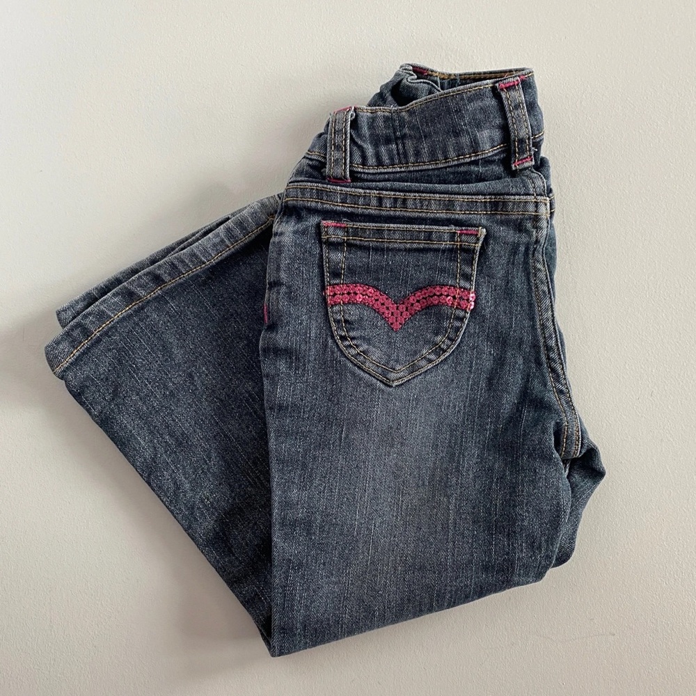 Levi’s Sequin Trim Jeans